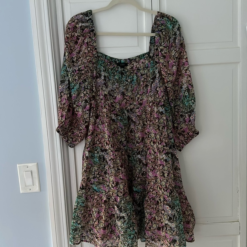 J. crew long sleeve dress. size L